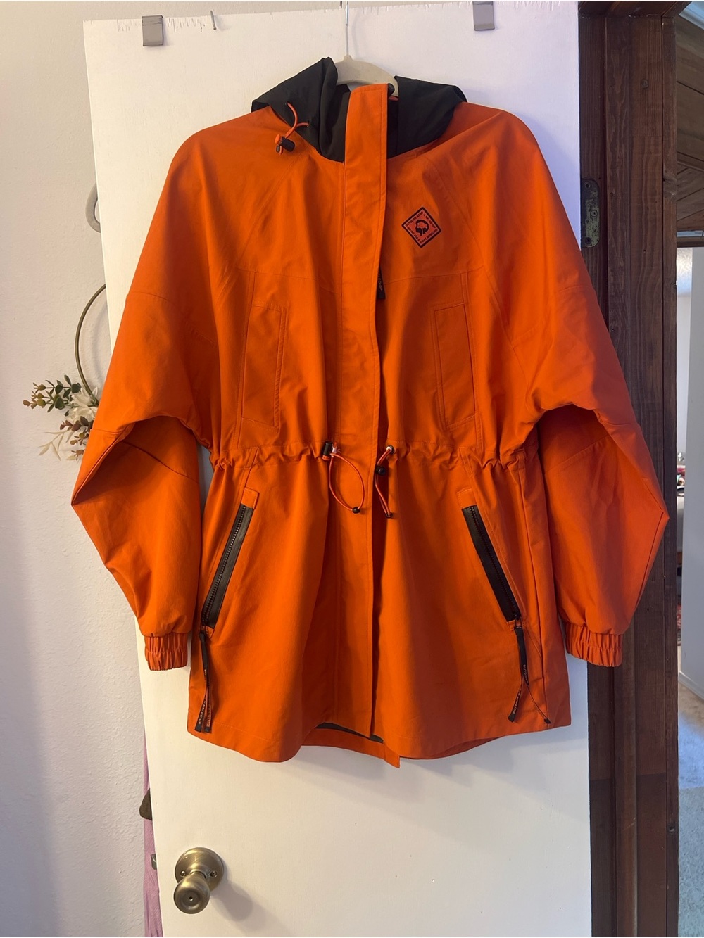 Orange Hooded Anorak Jacket - REI CO-OP & Outdoor Afro